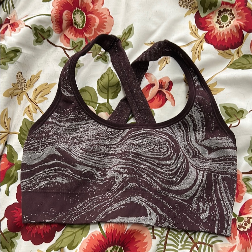 Women's Patterned Sports Bra